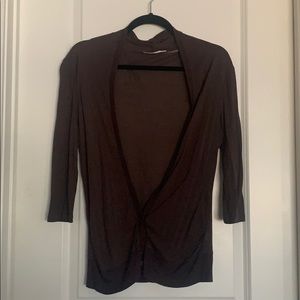 Lightweight 3/4 length sleeve cardigan